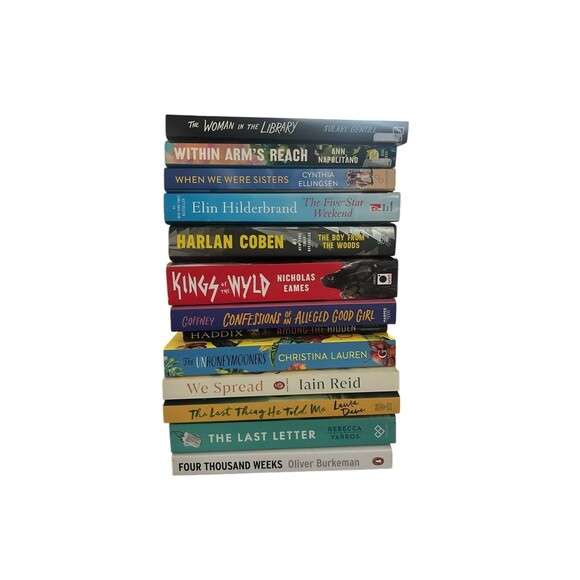 Thriller/Mystery Book Box‎ Bundle! 5 Lbs Books Surprise Lot Blind Date Box - Picture 7 of 7